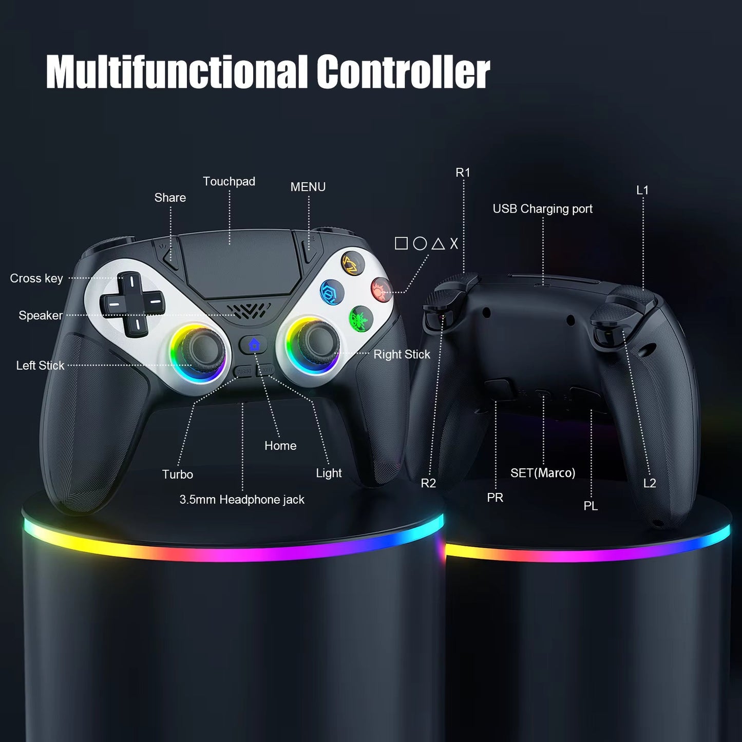 RGB Wireless Controller