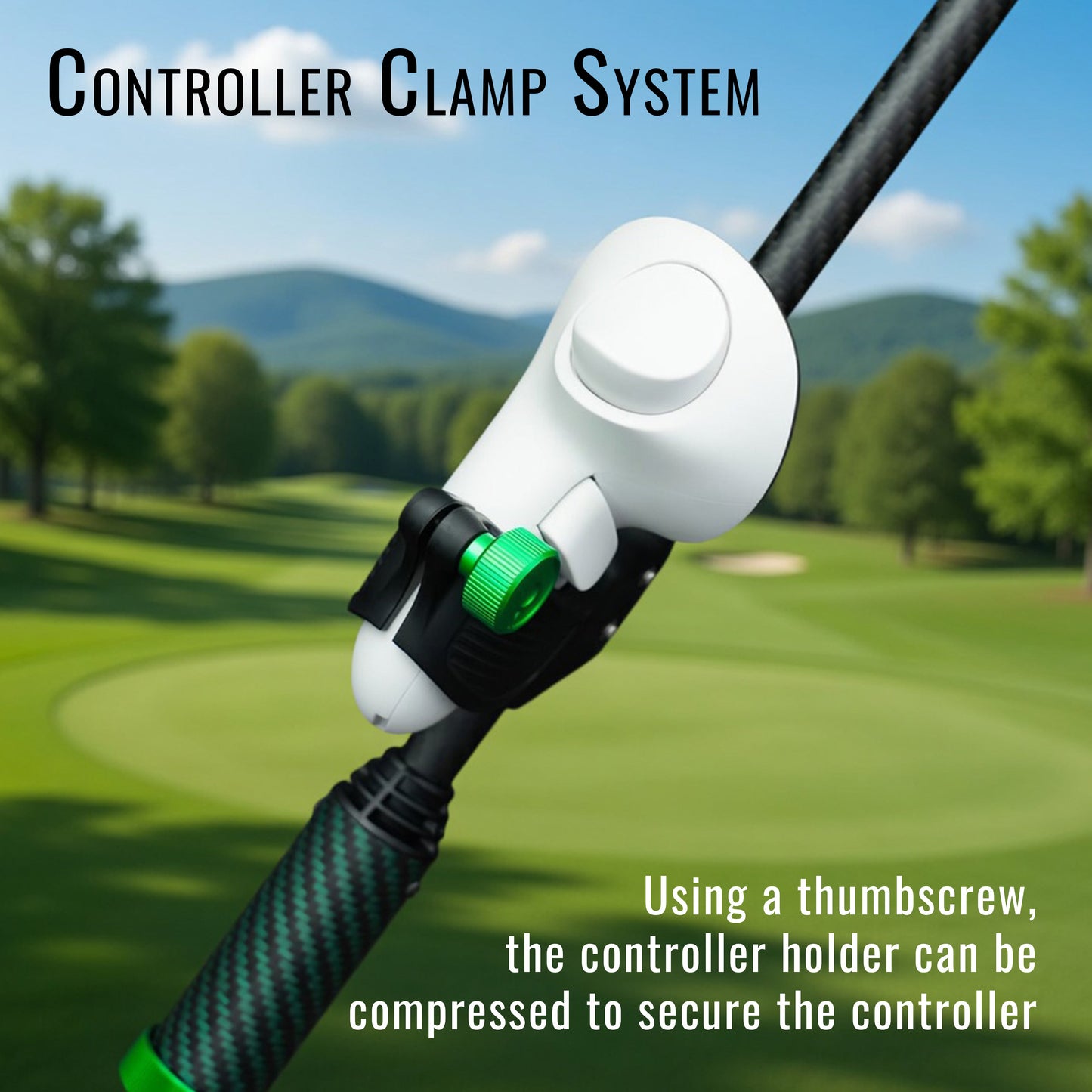 DriVR Elite - Adjustable VR Weighted Golf Club Handle Accessory
