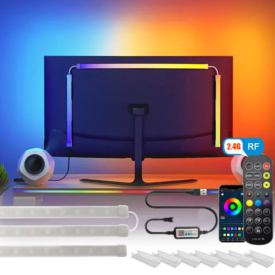 USB RGBIC LED Strip Lights