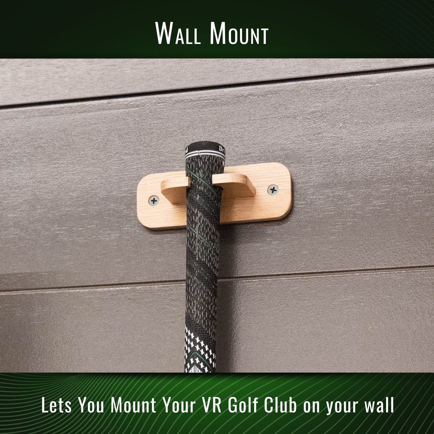 DriVR Elite - Adjustable VR Weighted Golf Club Handle Accessory