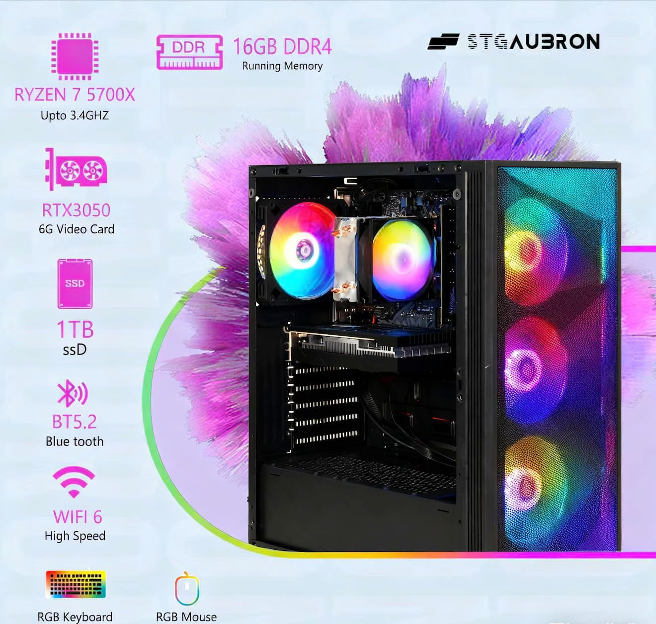 Gaming PC Desktop Computer