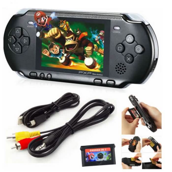 Portable Handheld Video Game System With 150+ Games